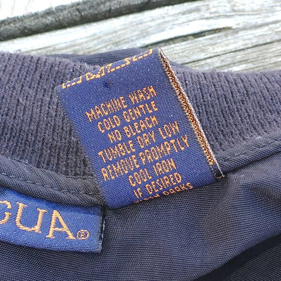 VINTAGE CN RAIL Employee Pullover Windbreaker Men's Size XL White and Black Knit - Picture 4 of 8